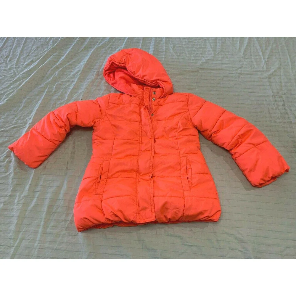 AEROPOSTALE GIRLS PUFFER HOODED COAT SIZE 4/5